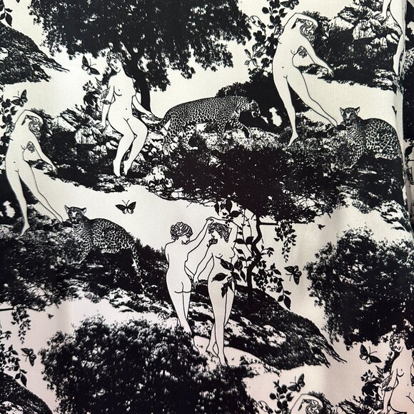 BNWT Reformation Maple Dress Elysian 100% Silk Size 8 - Picture 6 of 6